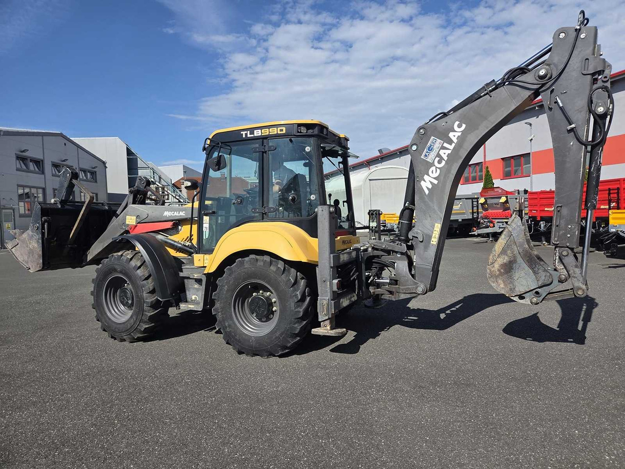 MECALAC - TLB 990 - BACKHOE LOADER - 2018 - Rýpadlo-nakladač: obrázok 3 MECALAC - TLB 990 - BACKHOE LOADER - 2018 - Rýpadlo-nakladač: obrázok 3