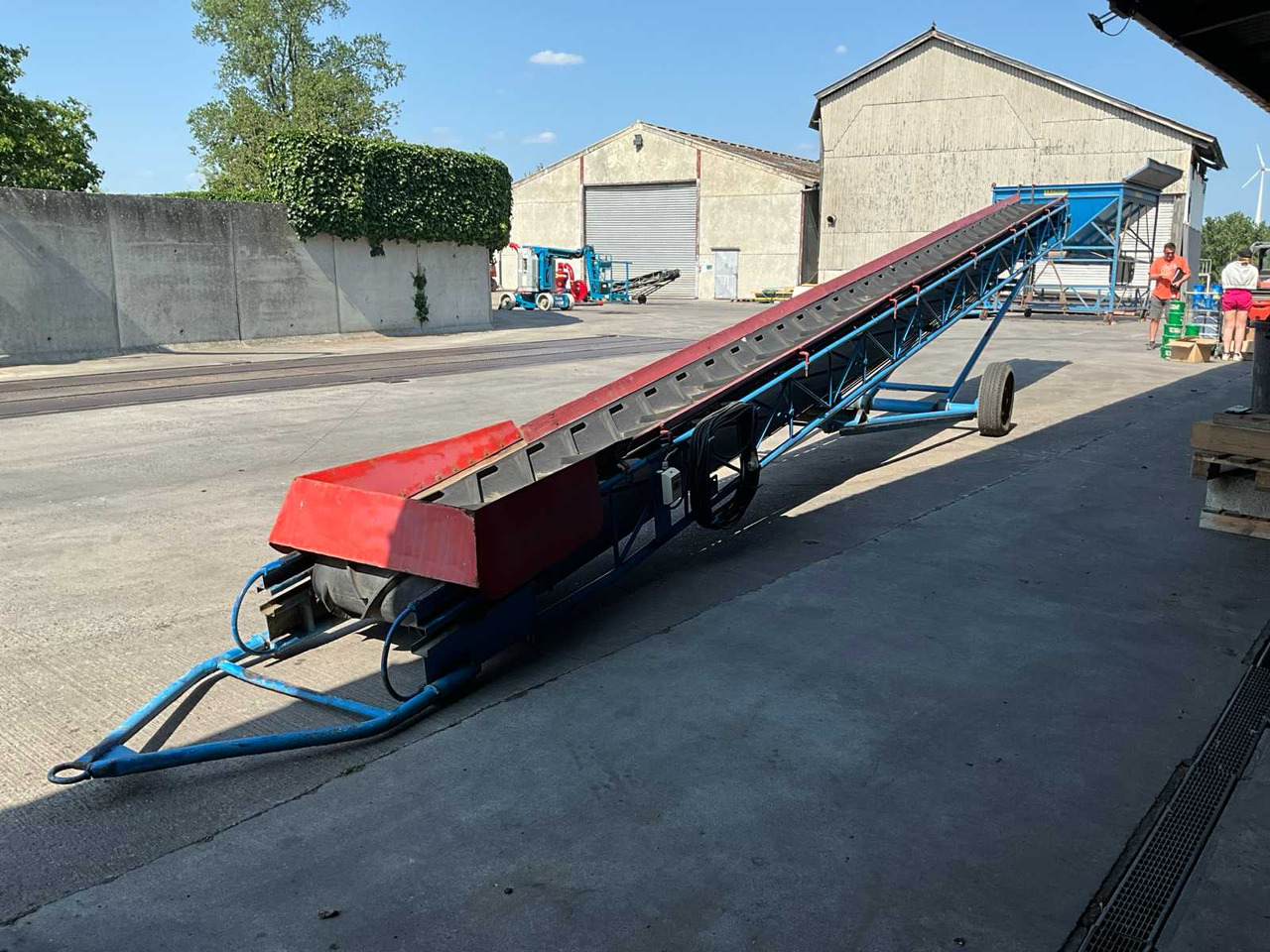 Mobile conveyor belt - toggle clamp - Pásový dopravník: obrázok 3 Mobile conveyor belt - toggle clamp - Pásový dopravník: obrázok 3