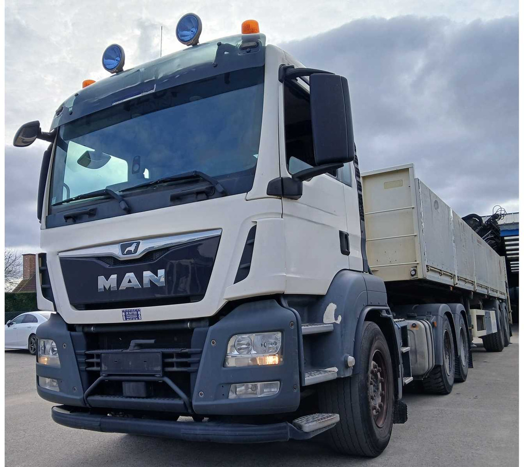 MAN TGS WITH KWB TRAILER AND HIAB XS LOADER CRANE - 2017 - Nákladné auto: obrázok 1 MAN TGS WITH KWB TRAILER AND HIAB XS LOADER CRANE - 2017 - Nákladné auto: obrázok 1