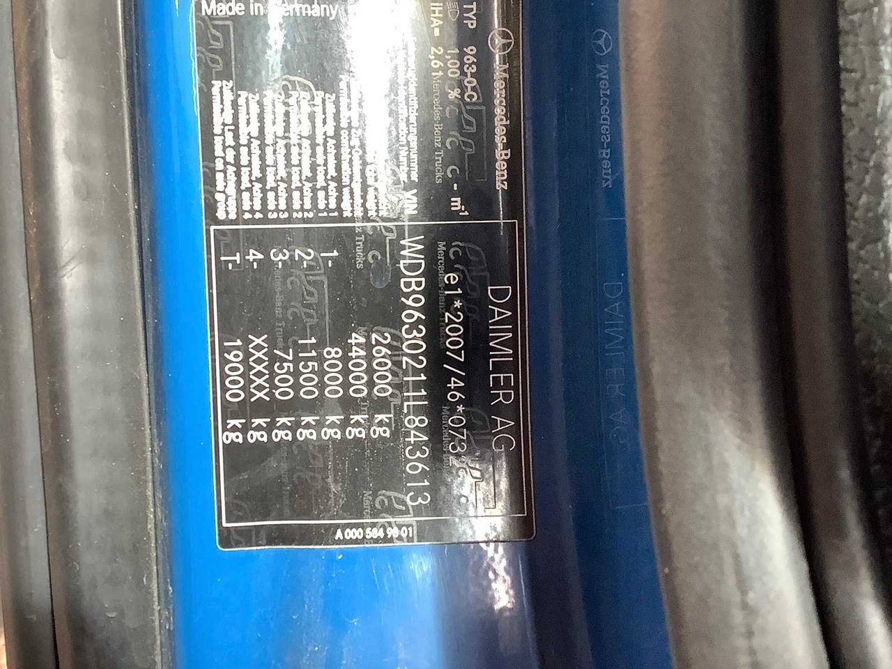 MERCEDES + ROYEN - ACTROS 963-0-C + TRAILER WAGON - TRUCK - 2014 - Nákladné auto: obrázok 2 MERCEDES + ROYEN - ACTROS 963-0-C + TRAILER WAGON - TRUCK - 2014 - Nákladné auto: obrázok 2