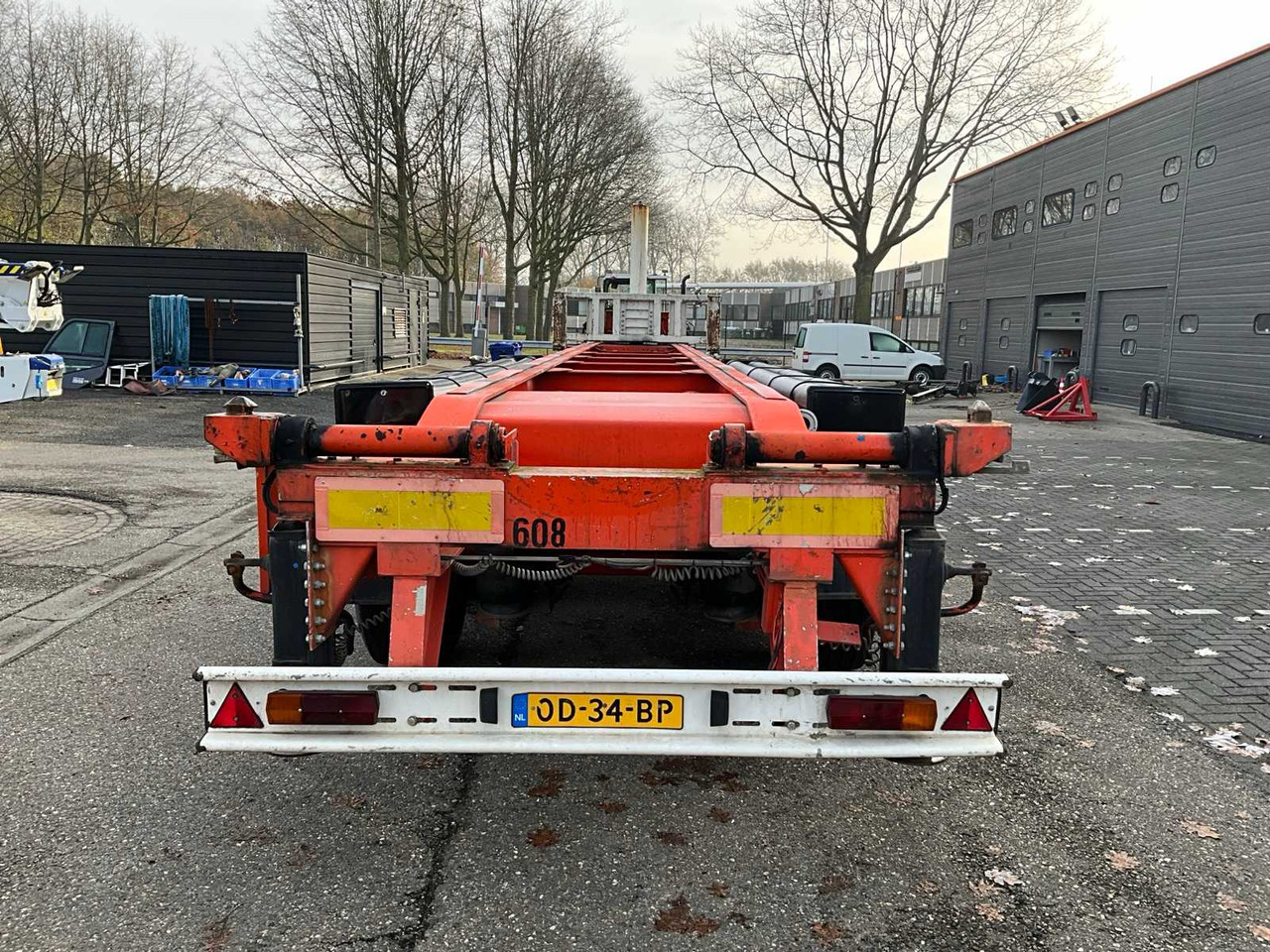 1993 BENALU PCB40 ALUMINUM CONTAINER CHASSIS TIPPER OD-34-BP - Náves: obrázok 4 1993 BENALU PCB40 ALUMINUM CONTAINER CHASSIS TIPPER OD-34-BP - Náves: obrázok 4