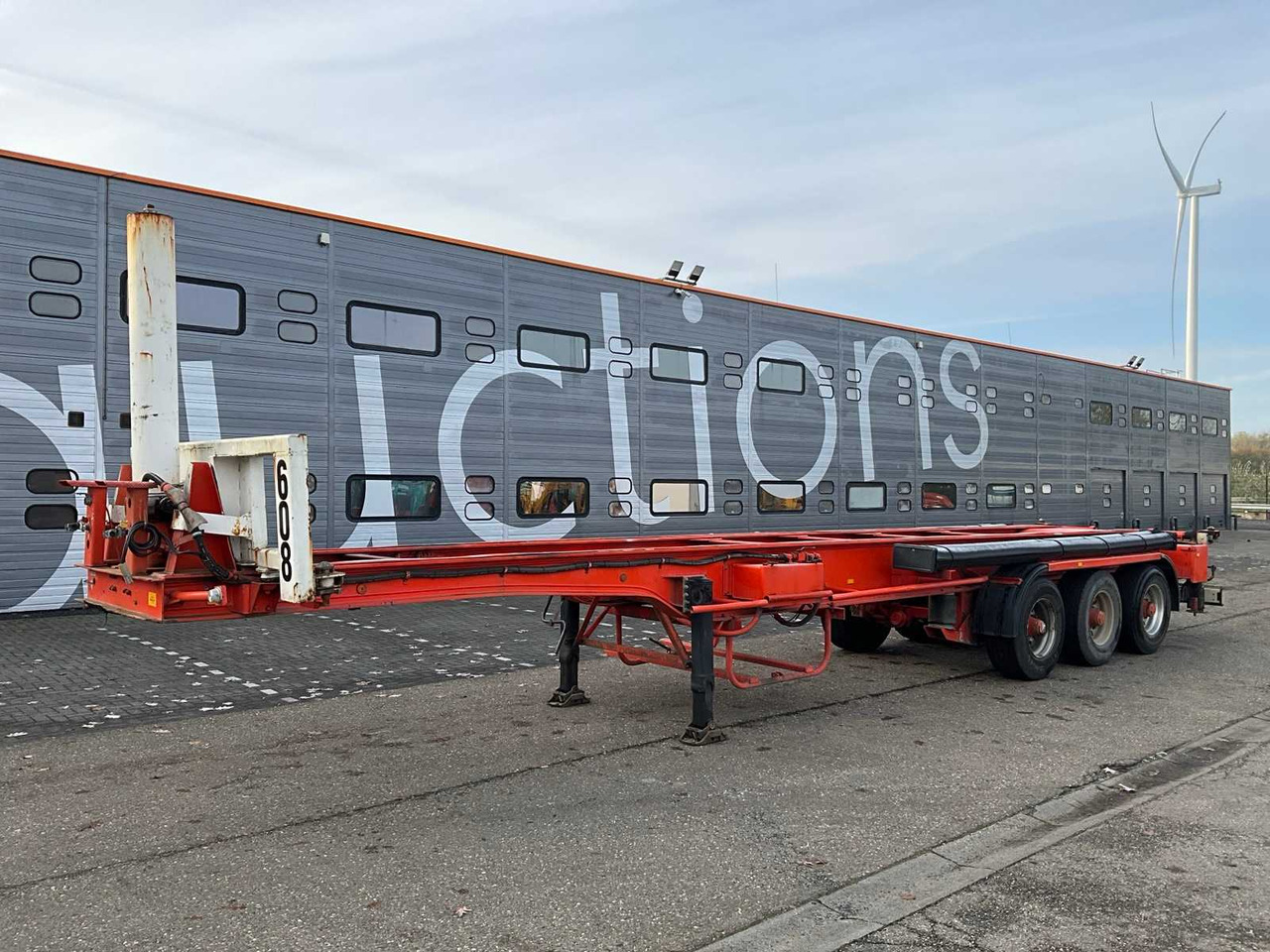 1993 BENALU PCB40 ALUMINUM CONTAINER CHASSIS TIPPER OD-34-BP - Náves: obrázok 1 1993 BENALU PCB40 ALUMINUM CONTAINER CHASSIS TIPPER OD-34-BP - Náves: obrázok 1