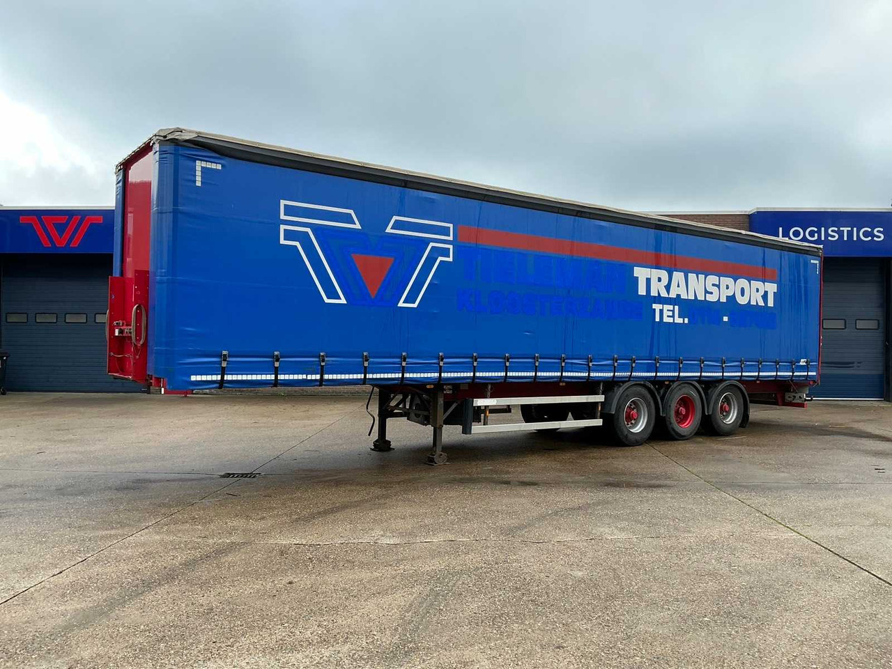 2008 GROENEWEGEN DRO-12-27 SEMI-TRAILER - Náves: obrázok 1 2008 GROENEWEGEN DRO-12-27 SEMI-TRAILER - Náves: obrázok 1
