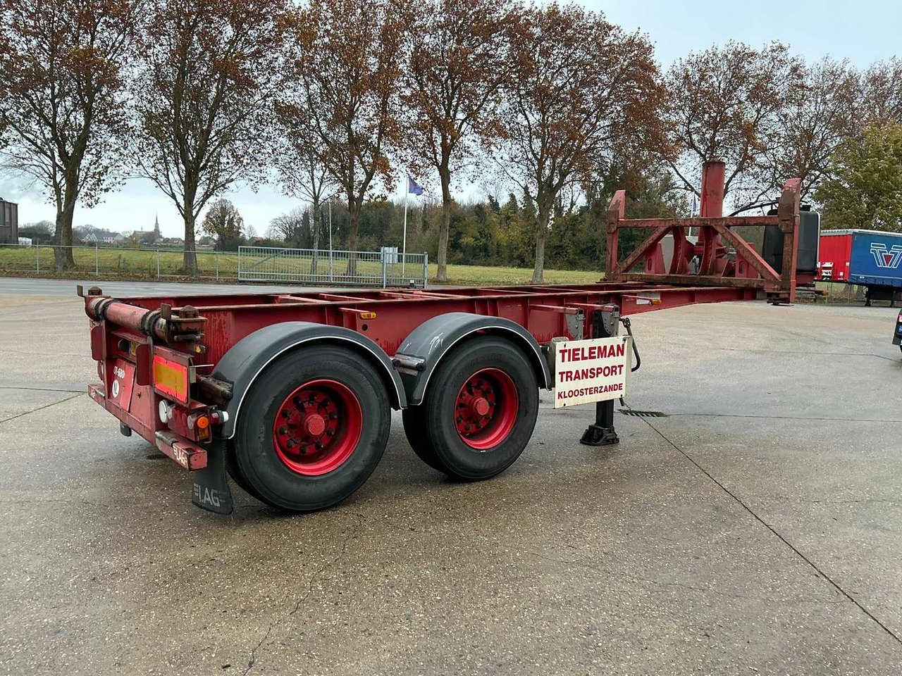 2008 LAG O-2-30 KC TIPPER CONTAINER CHASSIS SEMI-TRAILER - Náves: obrázok 5 2008 LAG O-2-30 KC TIPPER CONTAINER CHASSIS SEMI-TRAILER - Náves: obrázok 5