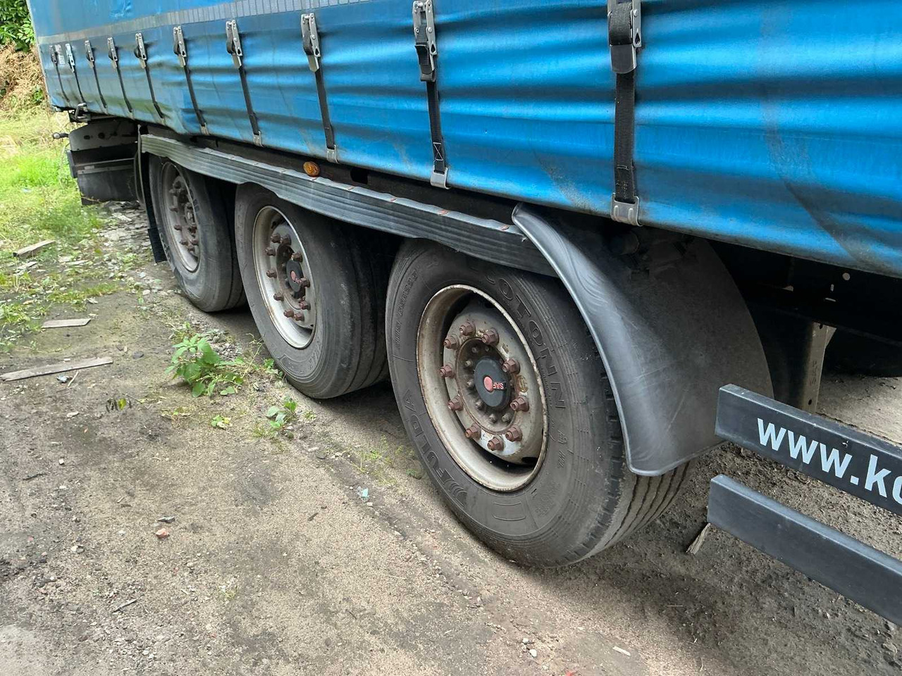 KÖGEL S24-1 CURTAINSIDER TRAILER - Náves: obrázok 5 KÖGEL S24-1 CURTAINSIDER TRAILER - Náves: obrázok 5