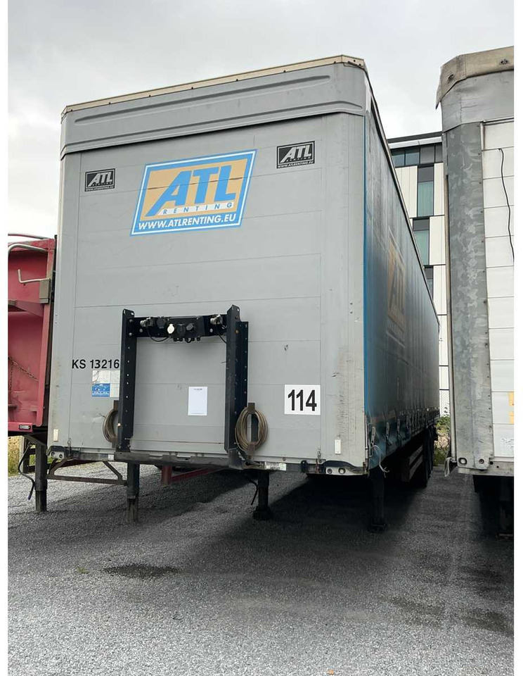 KÖGEL S24-1 CURTAINSIDER TRAILER - Náves: obrázok 2 KÖGEL S24-1 CURTAINSIDER TRAILER - Náves: obrázok 2