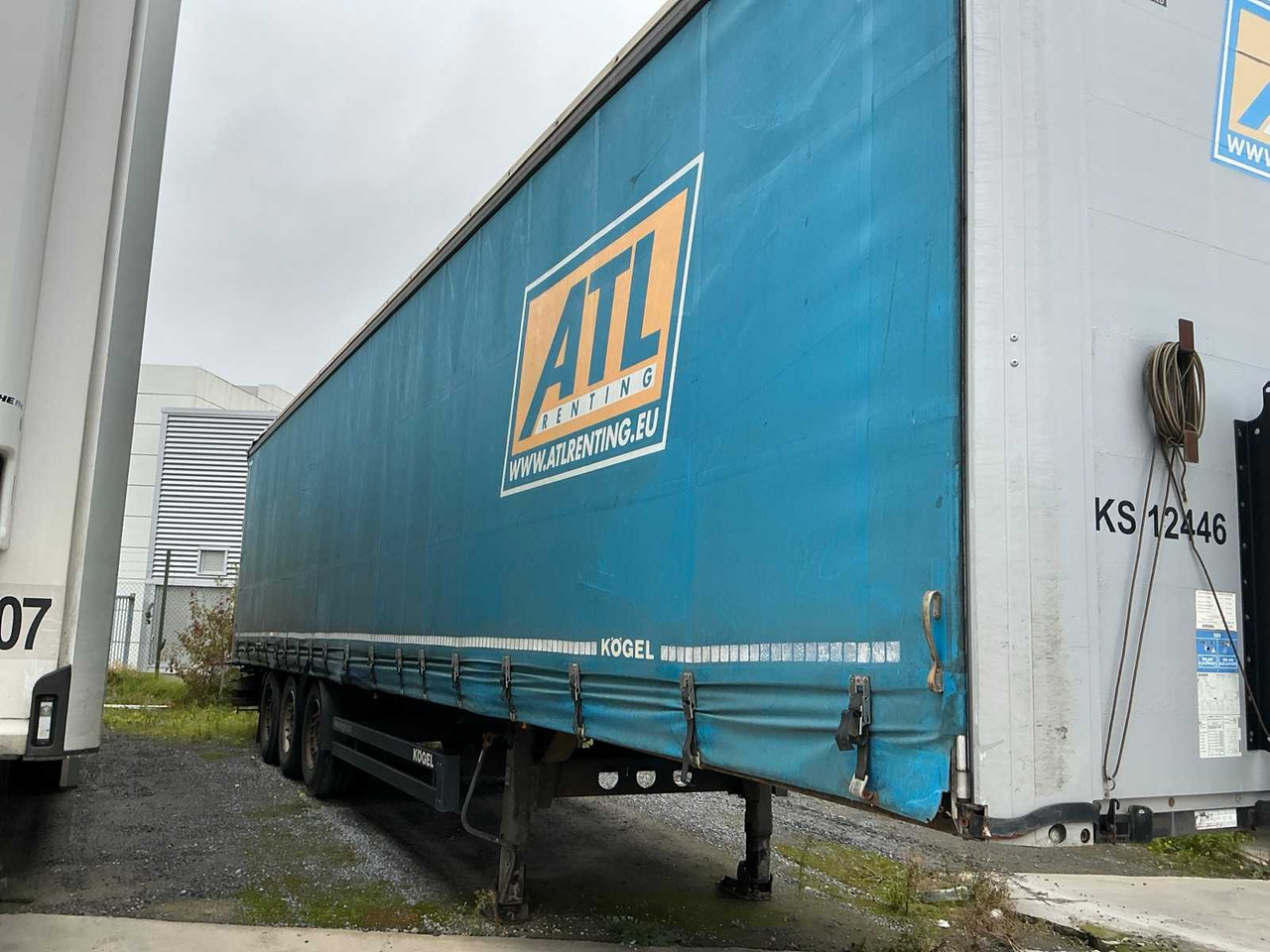 KÖGEL S24-1 CURTAINSIDER TRAILER - Náves: obrázok 3 KÖGEL S24-1 CURTAINSIDER TRAILER - Náves: obrázok 3