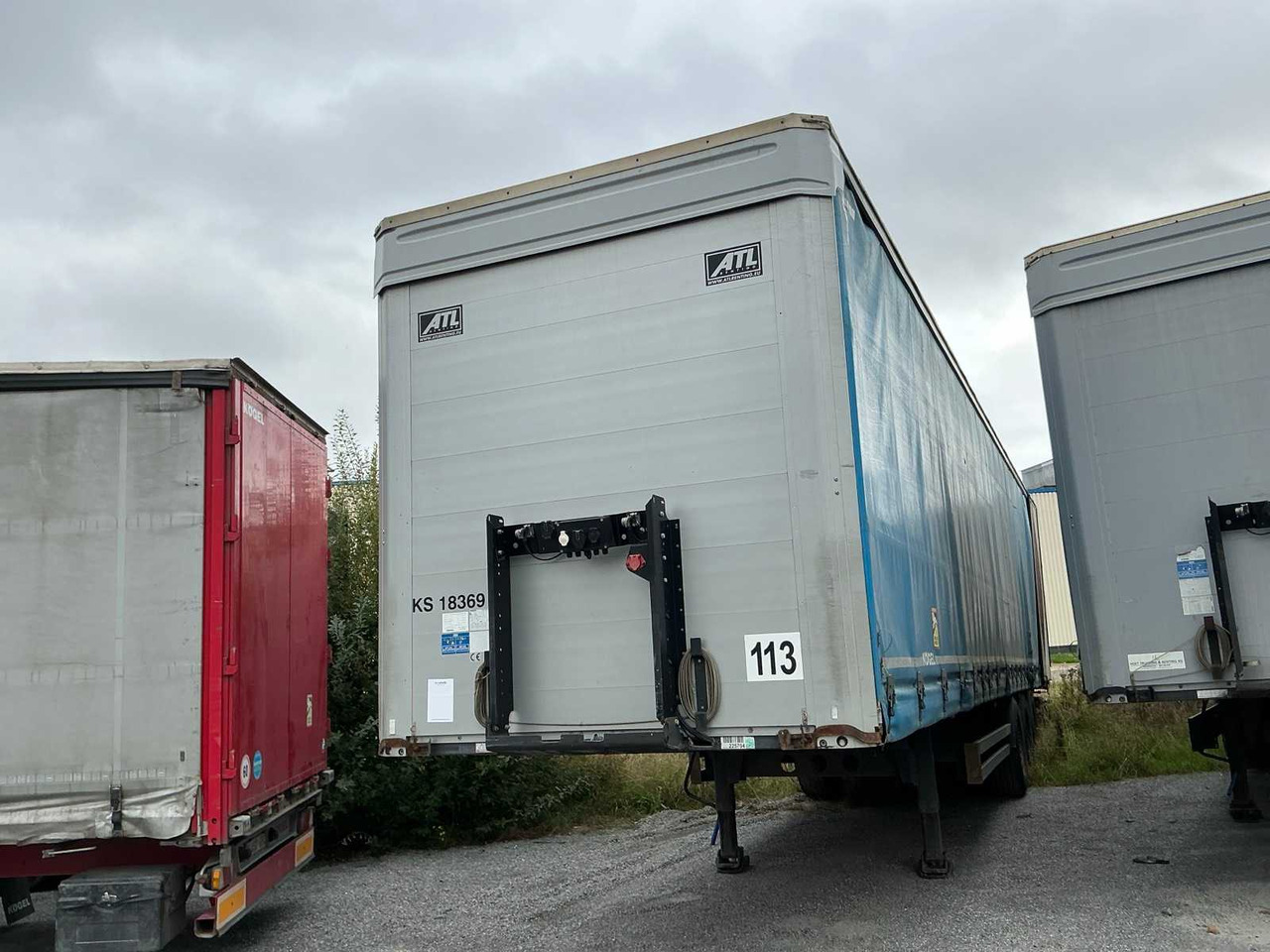 KÖGEL S24-1 CURTAINSIDER TRAILER - Náves: obrázok 2 KÖGEL S24-1 CURTAINSIDER TRAILER - Náves: obrázok 2