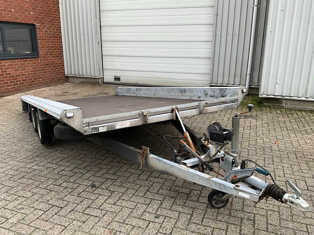 Príves 2000 HAPERT H2700 TRAILER MACHINE TRANSPORTER: obrázok 9