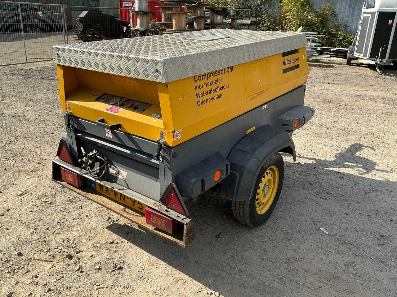 2007 ATLAS COPCO XAS5700 MOBILE COMPRESSOR - Príves: obrázok 5 2007 ATLAS COPCO XAS5700 MOBILE COMPRESSOR - Príves: obrázok 5