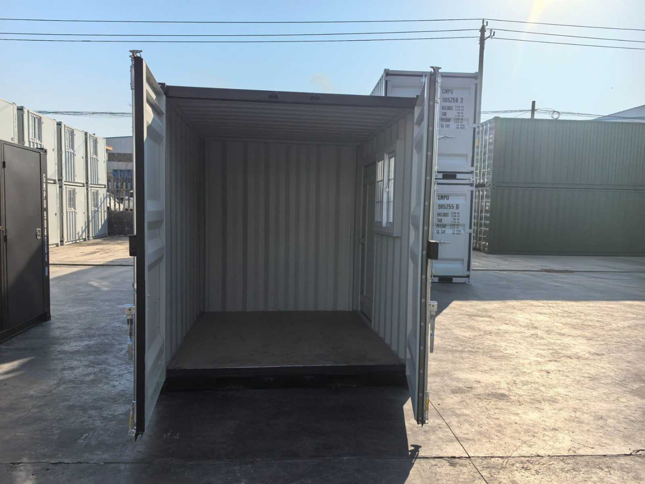 Rhino-Cross-Containers 8ft Zwart - Lodny kontajner: obrázok 4 Rhino-Cross-Containers 8ft Zwart - Lodny kontajner: obrázok 4