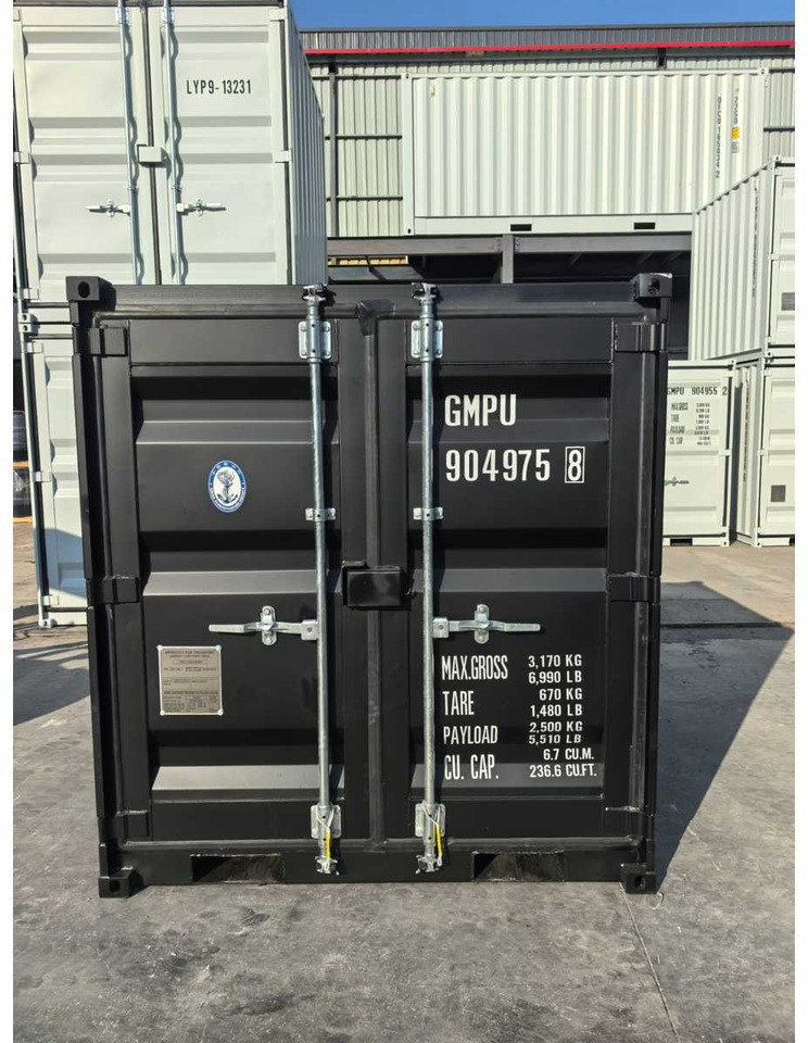 Rhino-Cross-Containers 8ft Zwart - Lodny kontajner: obrázok 2 Rhino-Cross-Containers 8ft Zwart - Lodny kontajner: obrázok 2