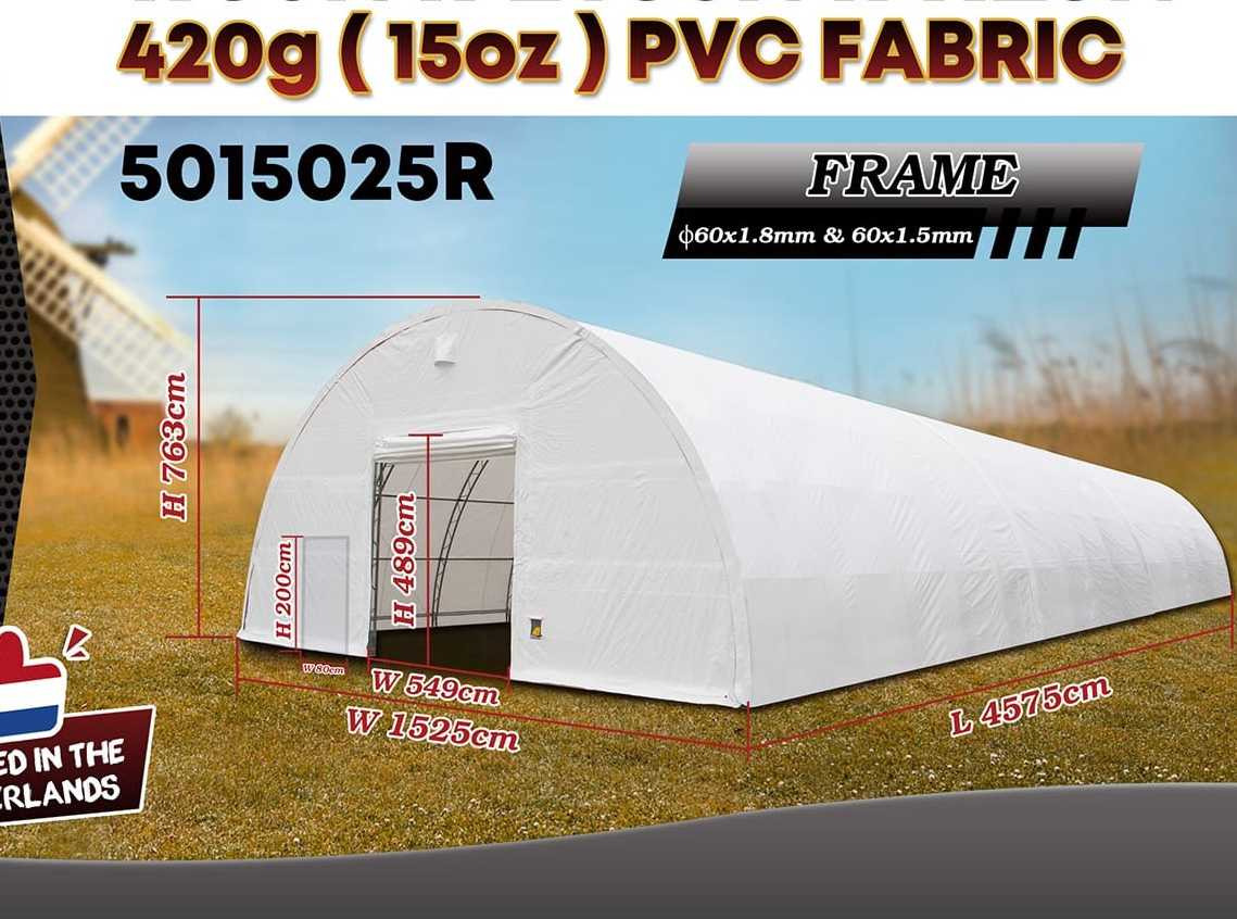 Rhino-Cross-Shelter 5015025R - 45,75x15,25x7,625 m - Skladovacia nádrž: obrázok 2 Rhino-Cross-Shelter 5015025R - 45,75x15,25x7,625 m - Skladovacia nádrž: obrázok 2