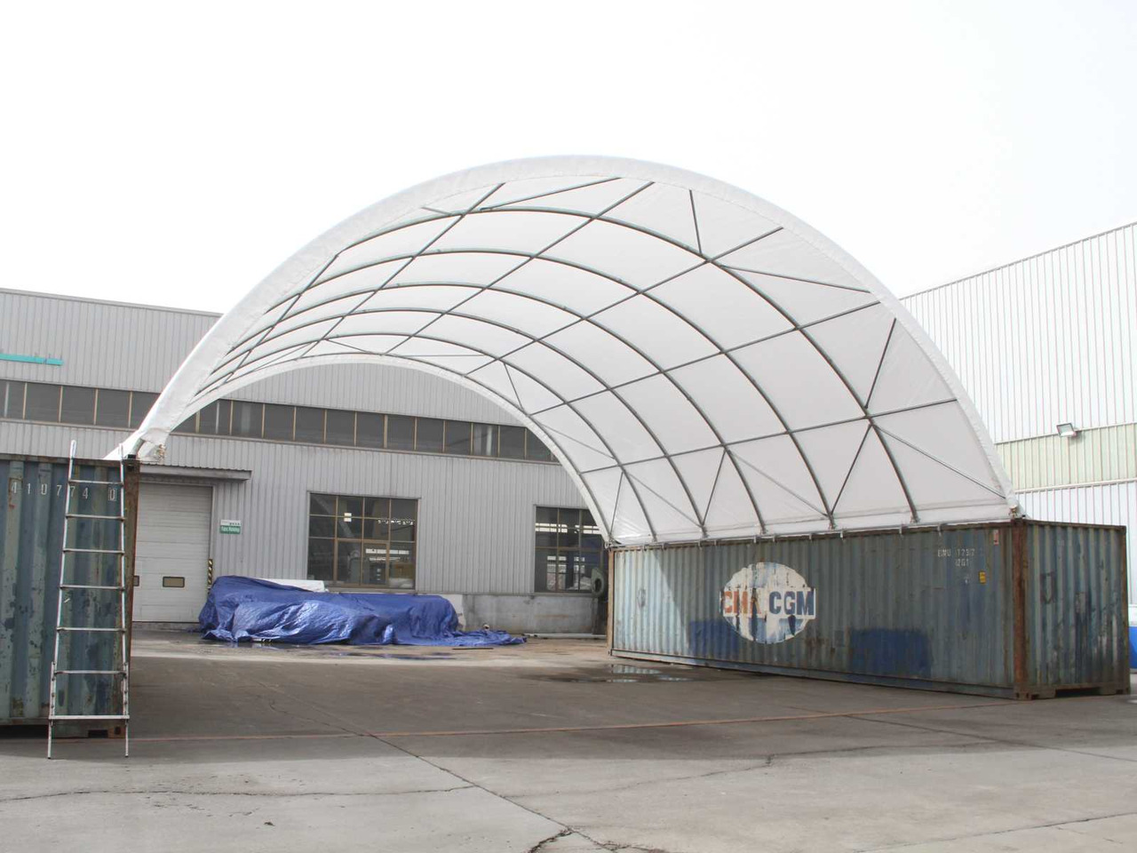 Rhino-Cross-Shelter C2640 - 12x8x3 m - Skladovacia nádrž: obrázok 1 Rhino-Cross-Shelter C2640 - 12x8x3 m - Skladovacia nádrž: obrázok 1