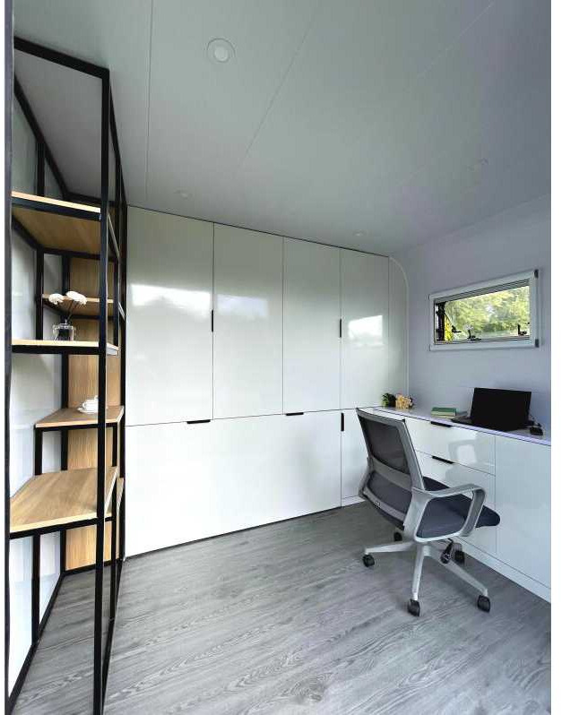Obytný kontajner Stahlworks Eco 4000 B Wit: obrázok 15