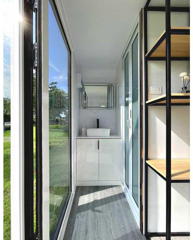 Obytný kontajner Stahlworks Eco 4000 B Wit: obrázok 20