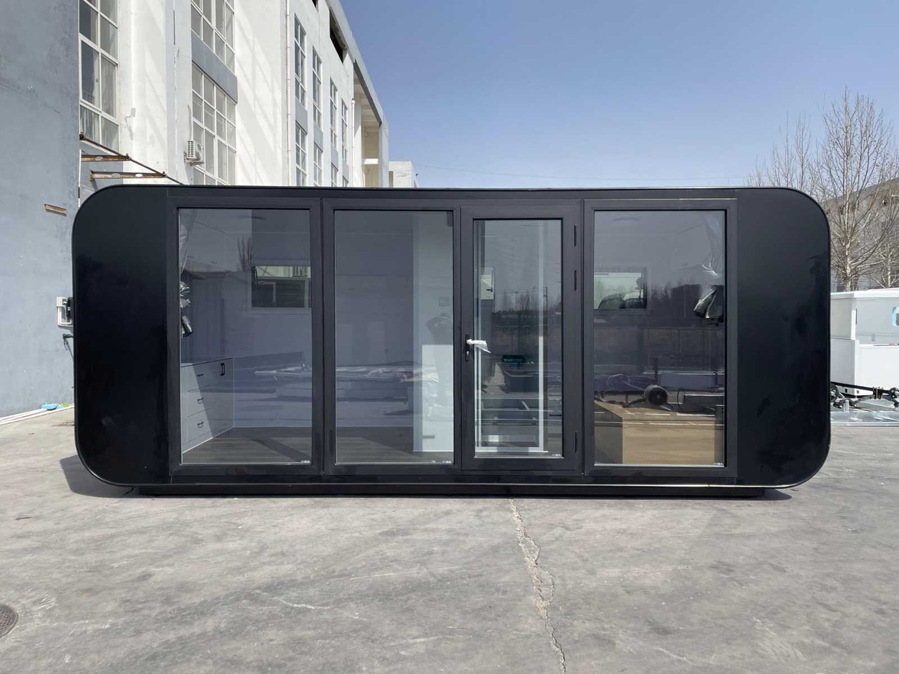 Stahlworks Eco 6000 A Zwart - Obytný kontajner: obrázok 1 Stahlworks Eco 6000 A Zwart - Obytný kontajner: obrázok 1