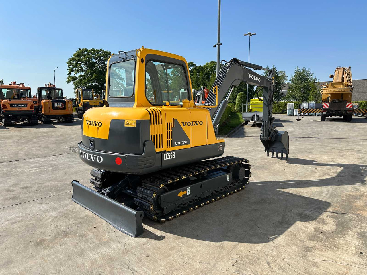 Volvo EC55B - Pásové rýpadlo: obrázok 4 Volvo EC55B - Pásové rýpadlo: obrázok 4
