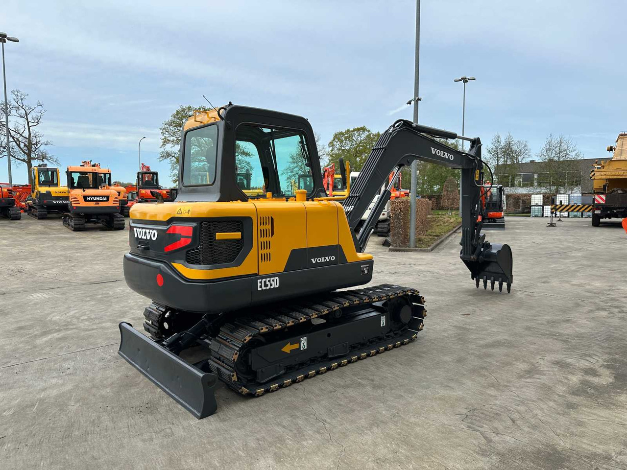 Volvo EC55D - Pásové rýpadlo: obrázok 4 Volvo EC55D - Pásové rýpadlo: obrázok 4