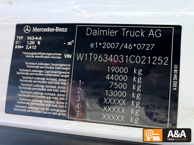 Mercedes-Benz ACTROS 1845 LS MP5 MIRRORCAM FRIGO - NEW CONDITION - 2020 - Ťahač: obrázok 2 Mercedes-Benz ACTROS 1845 LS MP5 MIRRORCAM FRIGO - NEW CONDITION - 2020 - Ťahač: obrázok 2