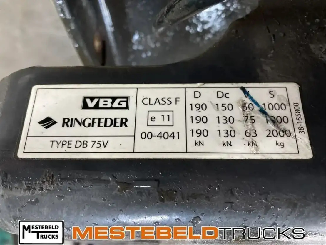 Diversen Vangmuil met trekbalk 5 cm pen - Rám/ Podvozok pre Nákladné auto: obrázok 2 Diversen Vangmuil met trekbalk 5 cm pen - Rám/ Podvozok pre Nákladné auto: obrázok 2