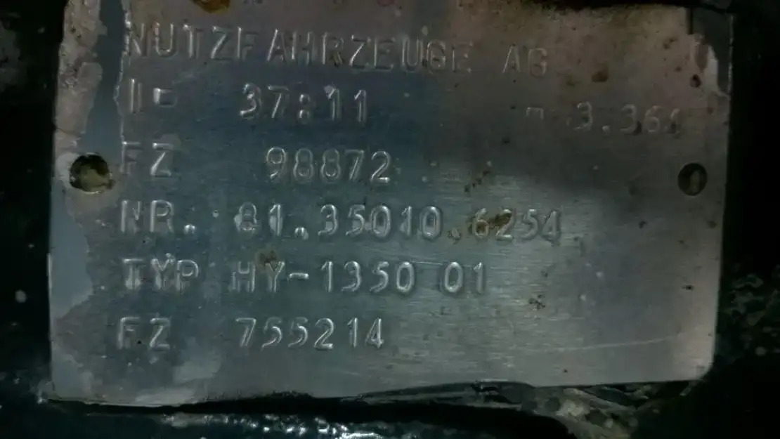 MAN Differentieel HY 1350-01  - Zadná náprava pre Nákladné auto: obrázok 2 MAN Differentieel HY 1350-01  - Zadná náprava pre Nákladné auto: obrázok 2