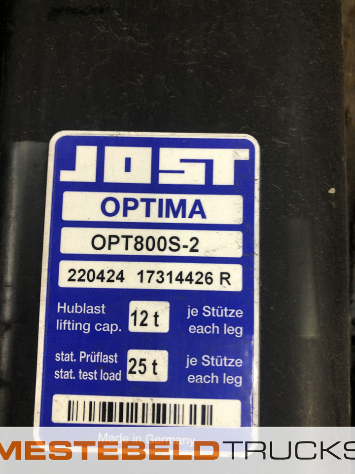 Trailor Set steunpoten Jost Opitma - Rám/ Podvozok pre Nákladné auto: obrázok 3 Trailor Set steunpoten Jost Opitma - Rám/ Podvozok pre Nákladné auto: obrázok 3