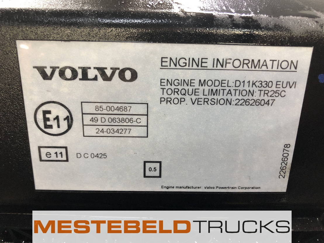 Volvo Motor D11K 330 Euvi - Motor pre Nákladné auto: obrázok 5 Volvo Motor D11K 330 Euvi - Motor pre Nákladné auto: obrázok 5
