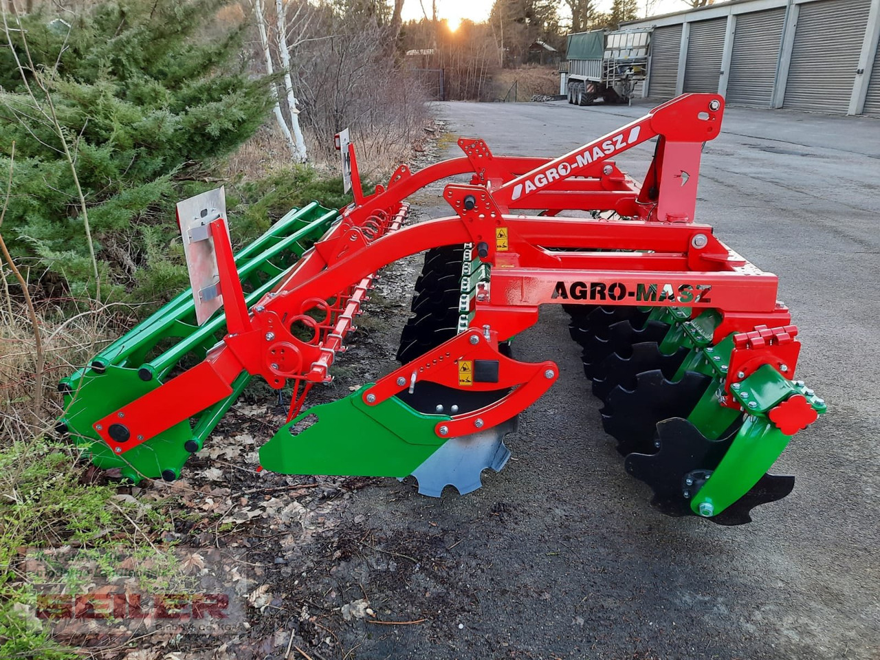 Agro-Masz BT 30 + Rohrstabwalze 500 mm - Diskový pluh: obrázok 2 Agro-Masz BT 30 + Rohrstabwalze 500 mm - Diskový pluh: obrázok 2