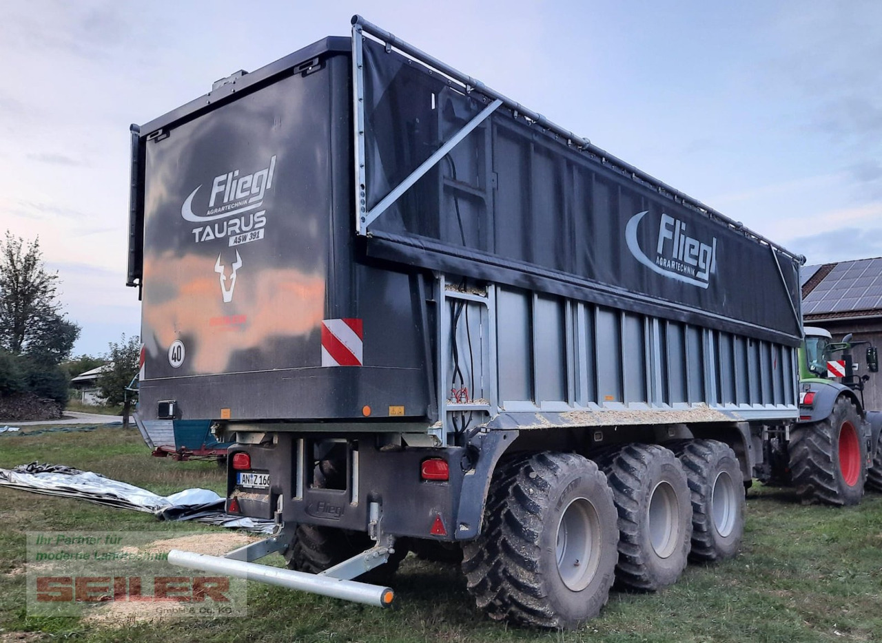 Fliegl ASW 391 TAURUS FOX 50m³ + elektr. ZWL + ISOBUS + Top Lift Light - Zberací voz: obrázok 1 Fliegl ASW 391 TAURUS FOX 50m³ + elektr. ZWL + ISOBUS + Top Lift Light - Zberací voz: obrázok 1