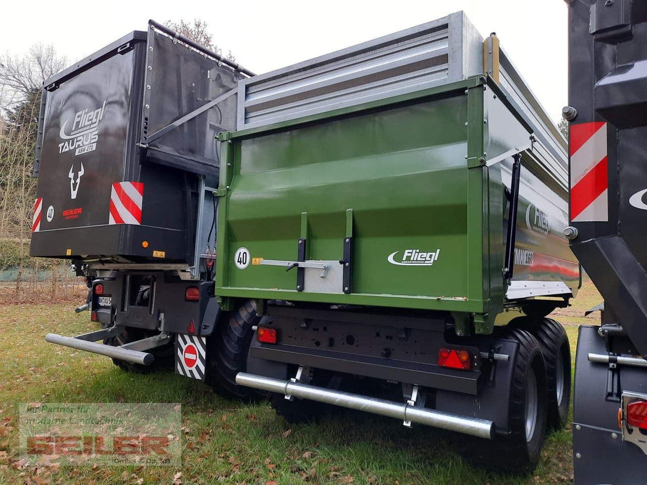Fliegl TMK 160 FOX 25 m² - Poľnohospodársky sklápěcí príves: obrázok 3 Fliegl TMK 160 FOX 25 m² - Poľnohospodársky sklápěcí príves: obrázok 3