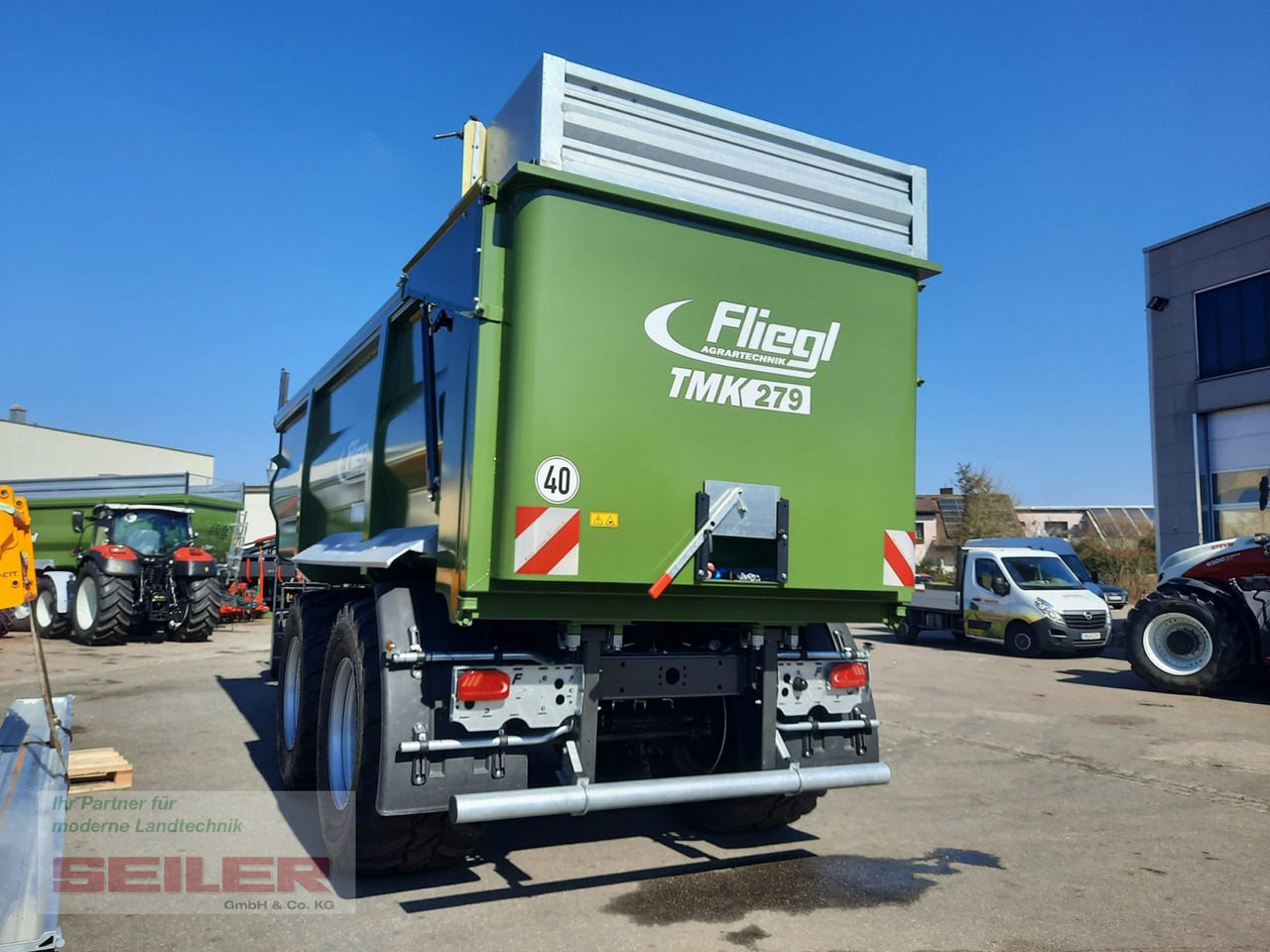 Fliegl TMK 279 FOX 43m³ - Poľnohospodársky sklápěcí príves: obrázok 5 Fliegl TMK 279 FOX 43m³ - Poľnohospodársky sklápěcí príves: obrázok 5
