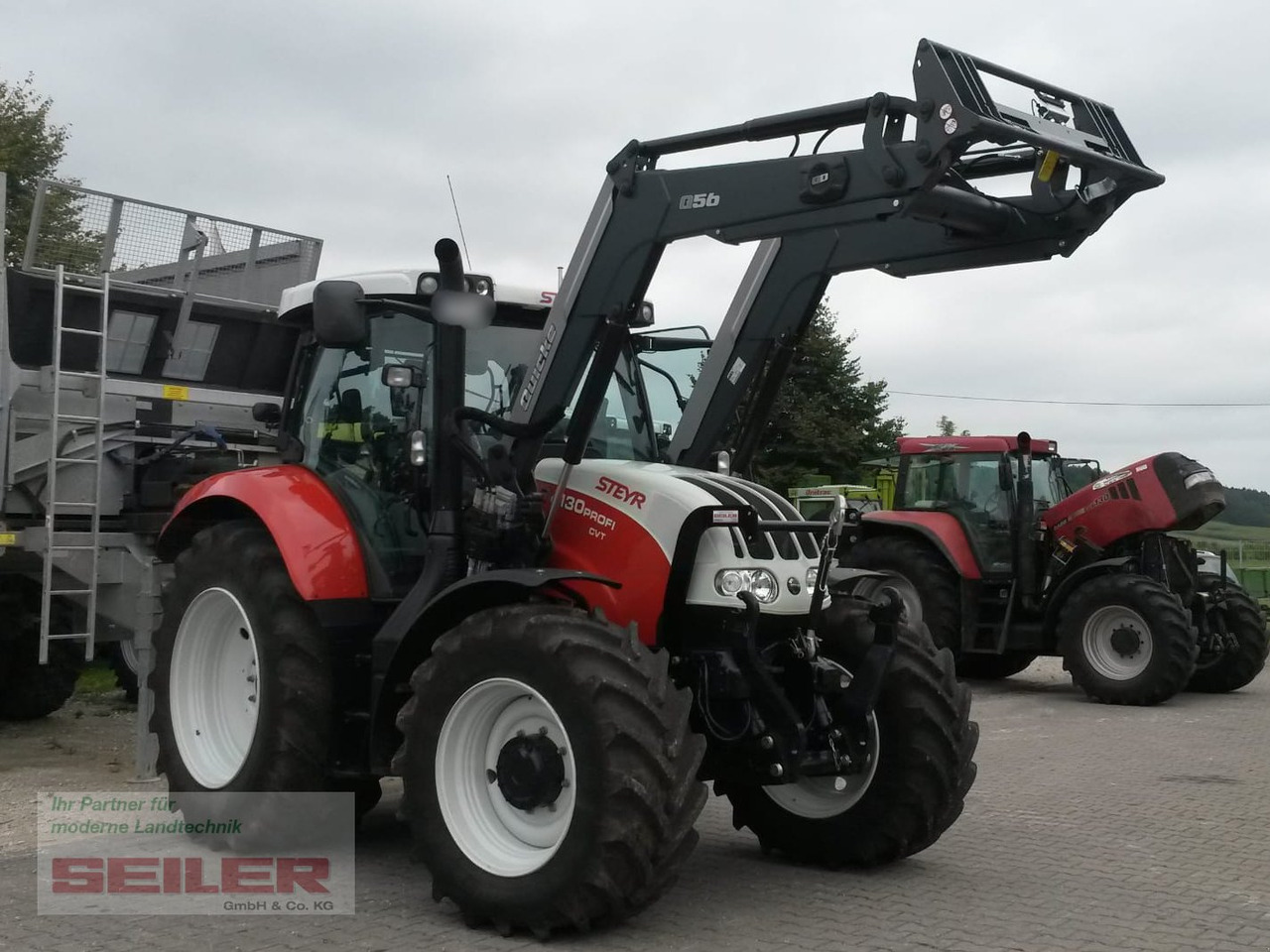 Steyr Profi 4130 CVT + Frontlader Q56 - Traktor: obrázok 2 Steyr Profi 4130 CVT + Frontlader Q56 - Traktor: obrázok 2