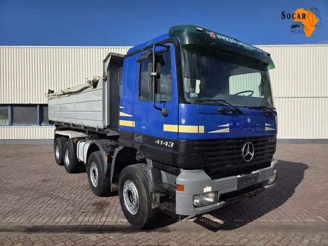 Mercedes-Benz Actros 4143 8X4 TIPPER (THREE PEDALS) - Sklápač: obrázok 1 Mercedes-Benz Actros 4143 8X4 TIPPER (THREE PEDALS) - Sklápač: obrázok 1