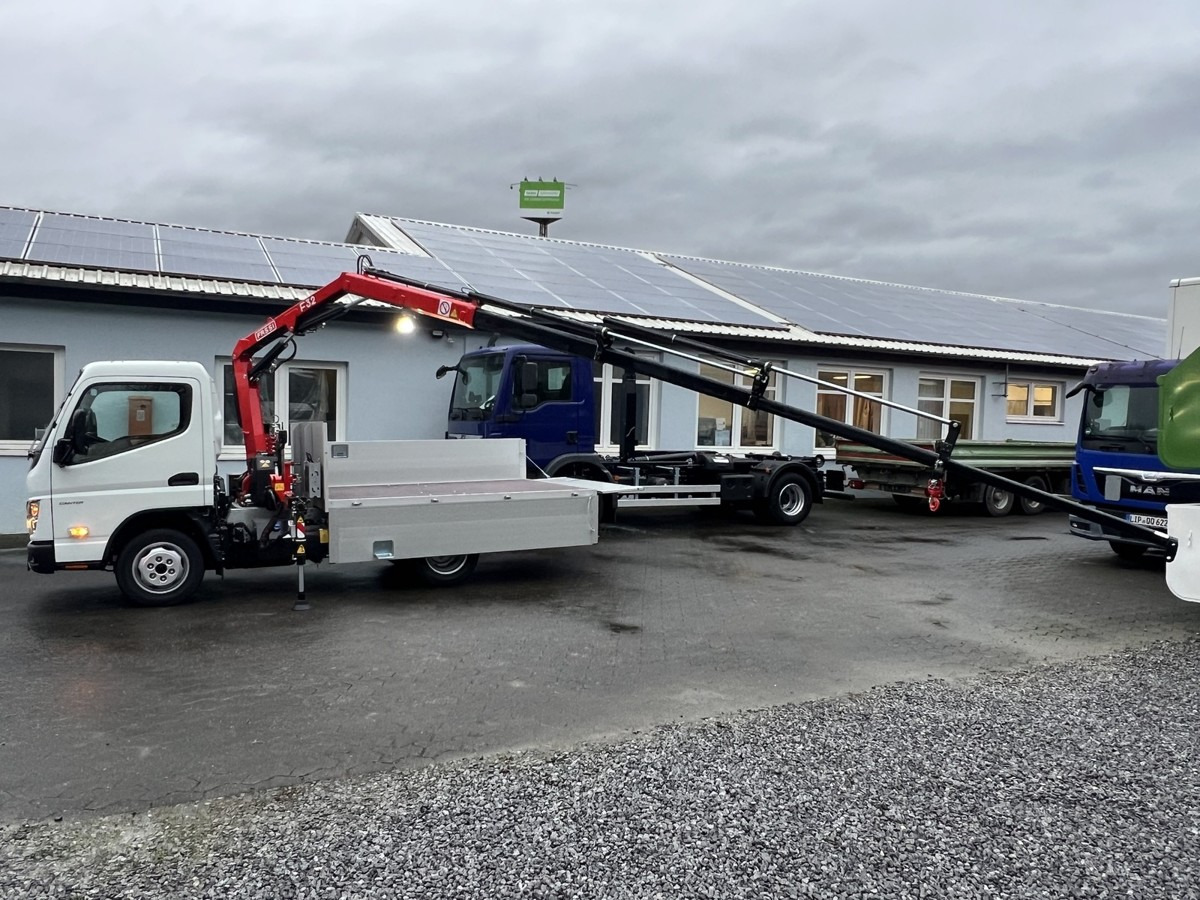 FUSO 3S15 Alu Pritsche 2.80m Ladekran Funk! - Dodávka valník: obrázok 5 FUSO 3S15 Alu Pritsche 2.80m Ladekran Funk! - Dodávka valník: obrázok 5