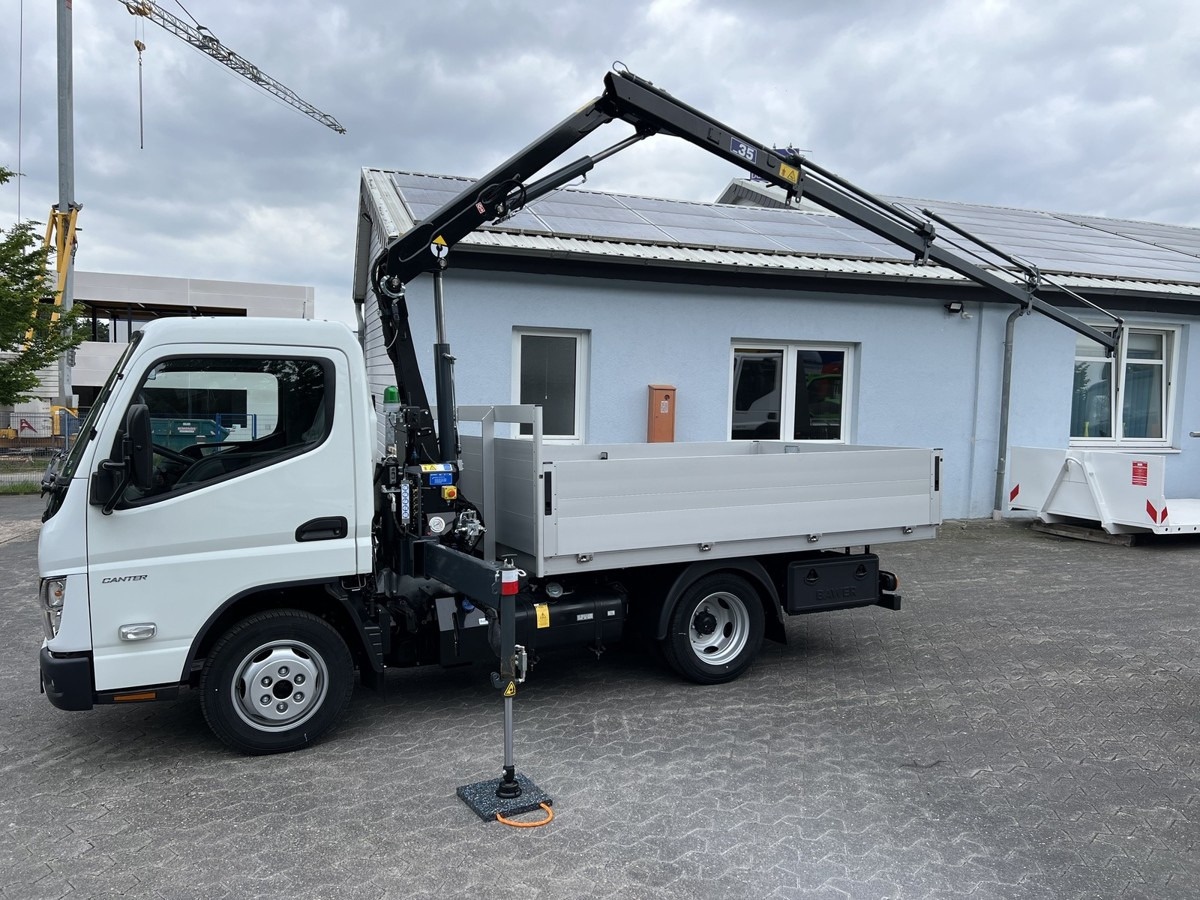 FUSO 3S15 Alu Pritsche 2.80m Ladekran - Dodávka valník: obrázok 2 FUSO 3S15 Alu Pritsche 2.80m Ladekran - Dodávka valník: obrázok 2