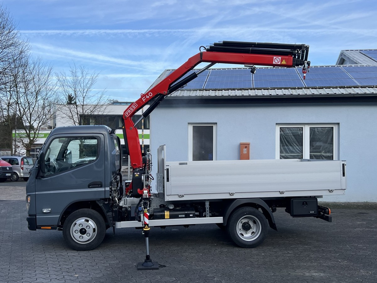 FUSO 6S15 Pritsche 3.0m Kran 4xhydr. Funk! - Auto s hydraulickou rukou, Valníkový/ Plošinový nákladný automobil: obrázok 3 FUSO 6S15 Pritsche 3.0m Kran 4xhydr. Funk! - Auto s hydraulickou rukou, Valníkový/ Plošinový nákladný automobil: obrázok 3