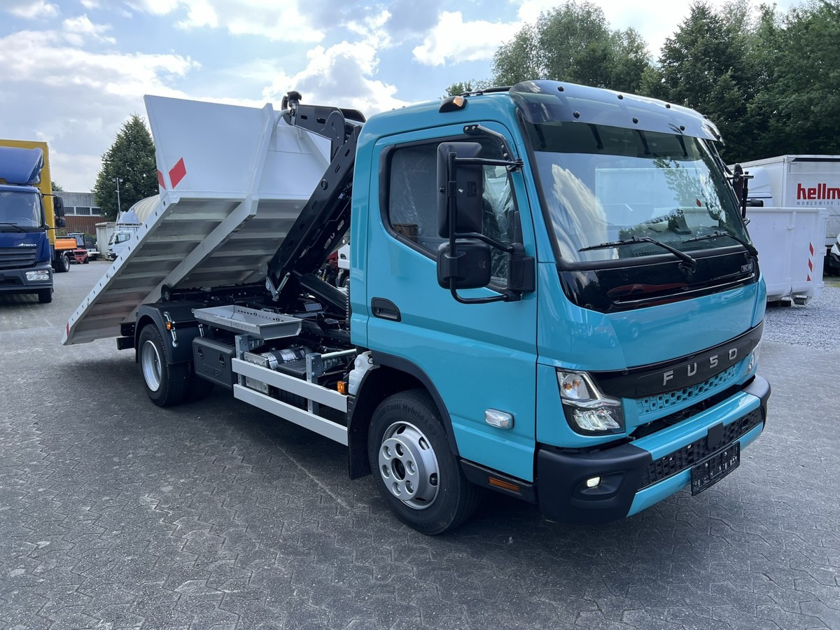 FUSO Canter FUSO 9C18 City Abrollkipper Krokbil Color - Hákový nosič kontajnerov, Auto s hydraulickou rukou: obrázok 3 FUSO Canter FUSO 9C18 City Abrollkipper Krokbil Color - Hákový nosič kontajnerov, Auto s hydraulickou rukou: obrázok 3