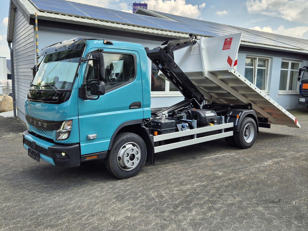 FUSO Canter FUSO 9C18 City Abrollkipper Krokbil Color - Hákový nosič kontajnerov, Auto s hydraulickou rukou: obrázok 2 FUSO Canter FUSO 9C18 City Abrollkipper Krokbil Color - Hákový nosič kontajnerov, Auto s hydraulickou rukou: obrázok 2