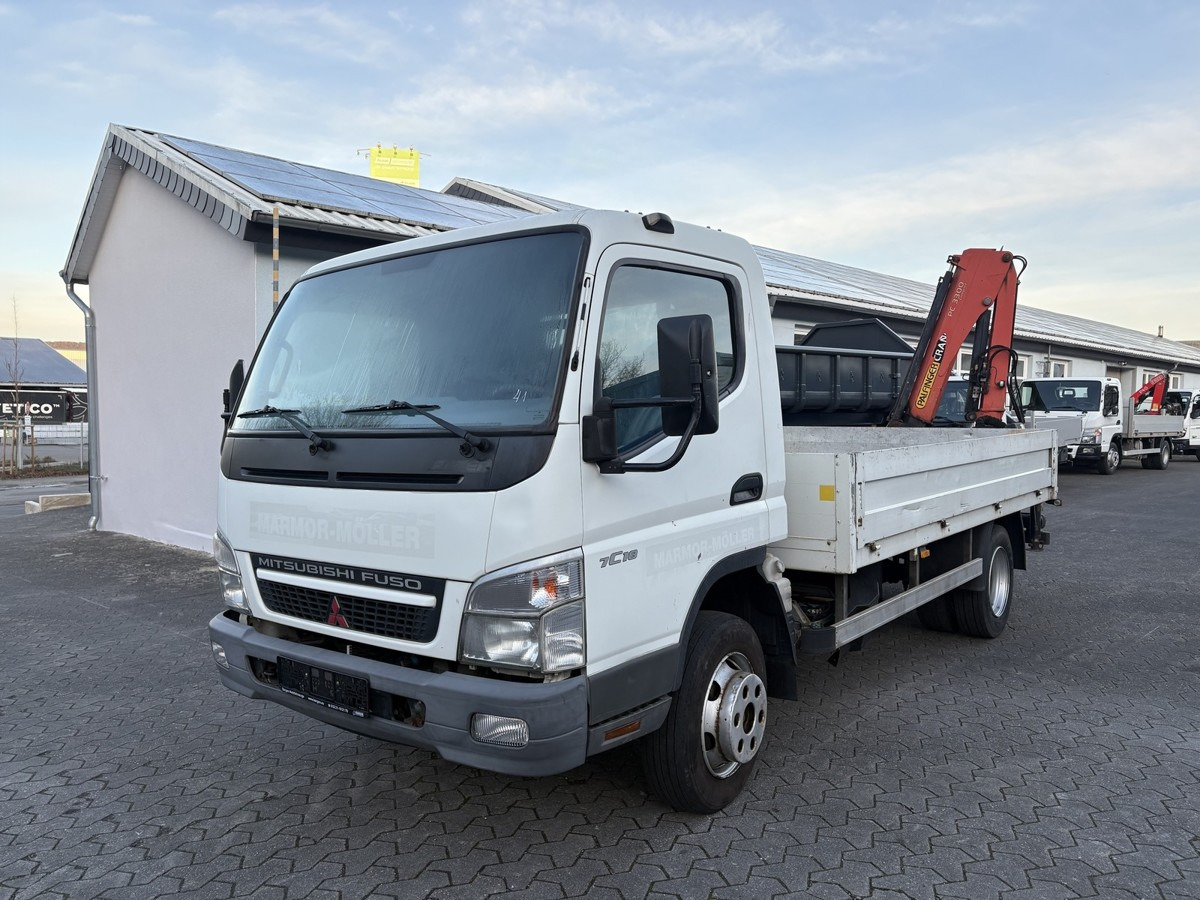 FUSO FUSO 7C18 Canter Pritsche 3.8m Kran 2x hydr. - Dodávka valník: obrázok 1 FUSO FUSO 7C18 Canter Pritsche 3.8m Kran 2x hydr. - Dodávka valník: obrázok 1