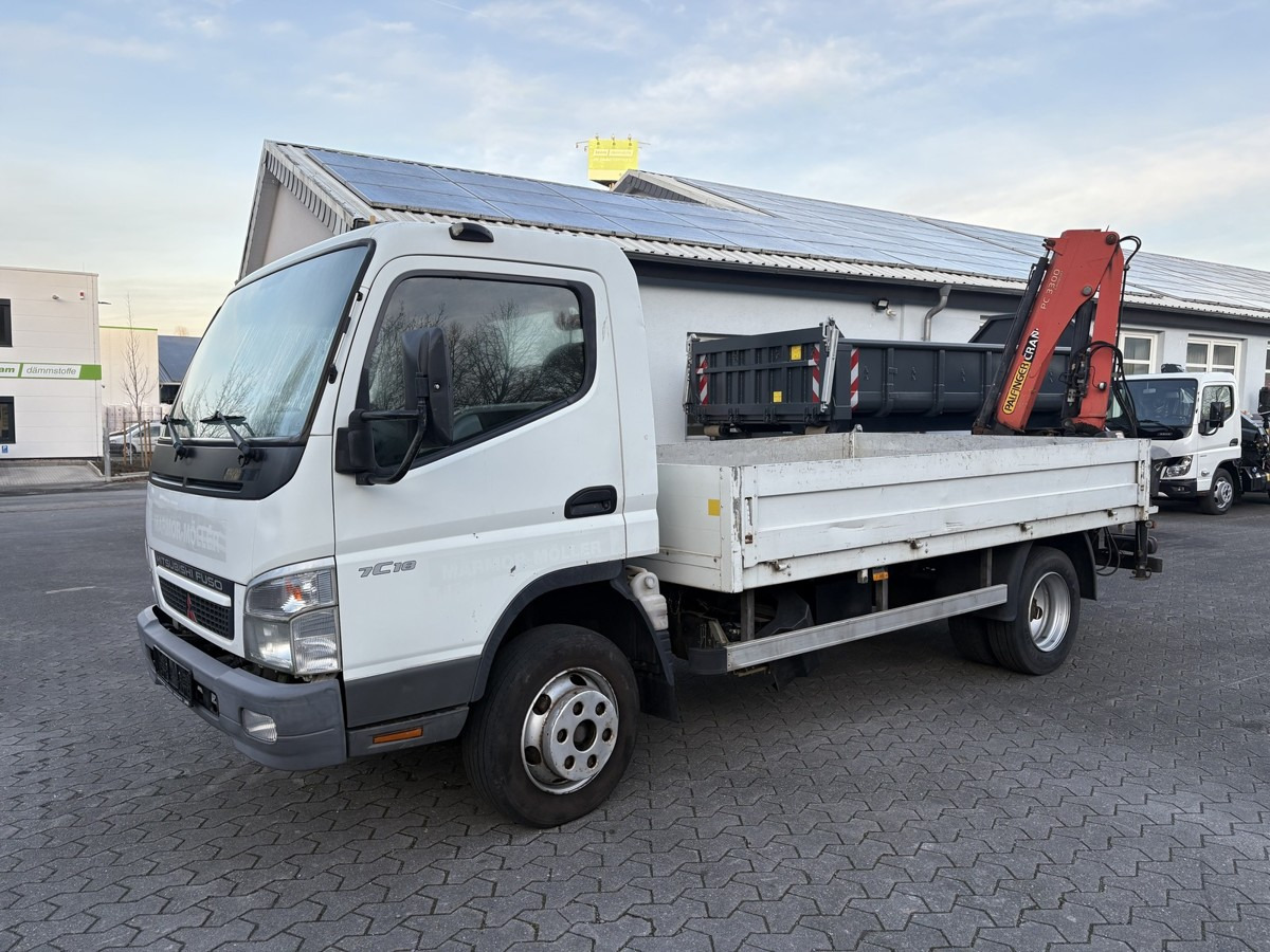 FUSO FUSO 7C18 Canter Pritsche 3.8m Kran 2x hydr. - Dodávka valník: obrázok 2 FUSO FUSO 7C18 Canter Pritsche 3.8m Kran 2x hydr. - Dodávka valník: obrázok 2