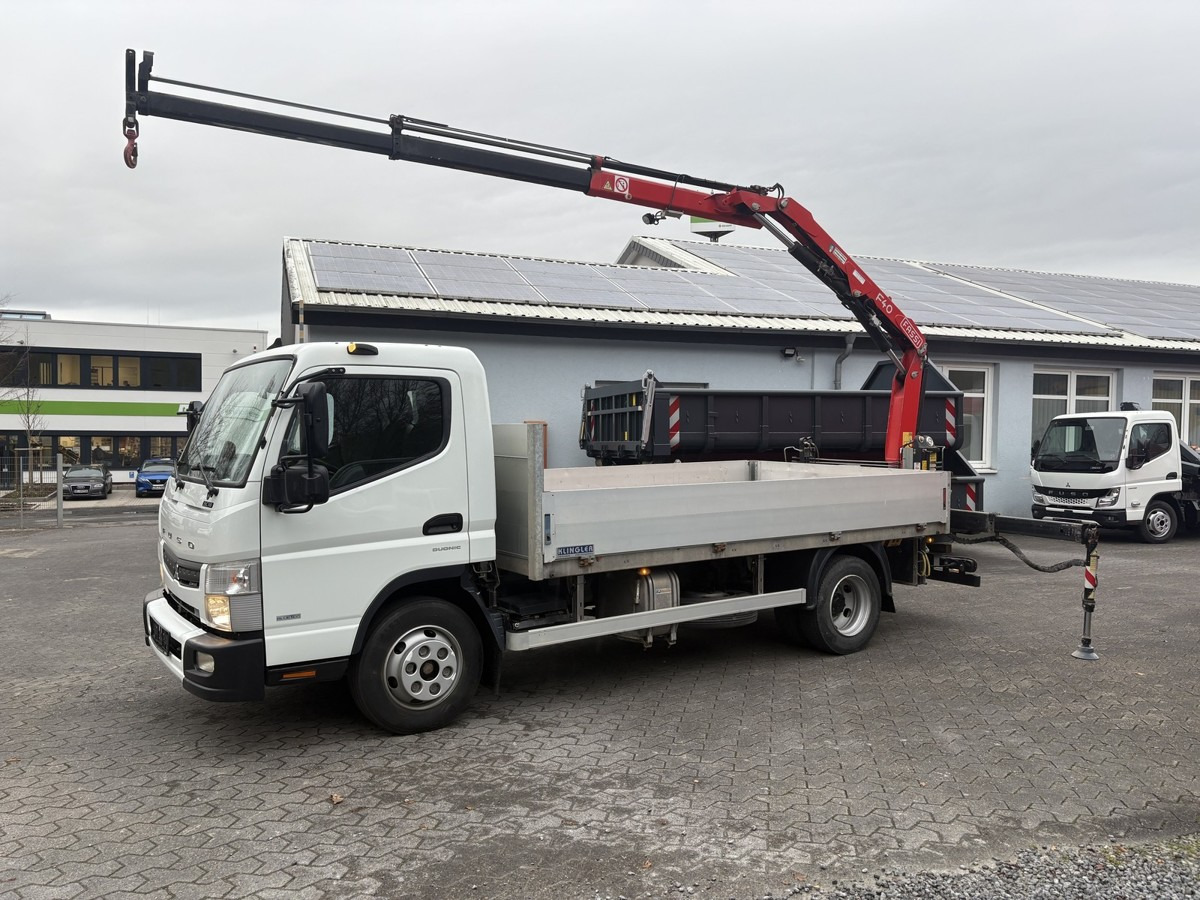 FUSO FUSO 9C18 Canter Pritsche 3.8m Kran 2x hydr. - Dodávka valník: obrázok 1 FUSO FUSO 9C18 Canter Pritsche 3.8m Kran 2x hydr. - Dodávka valník: obrázok 1
