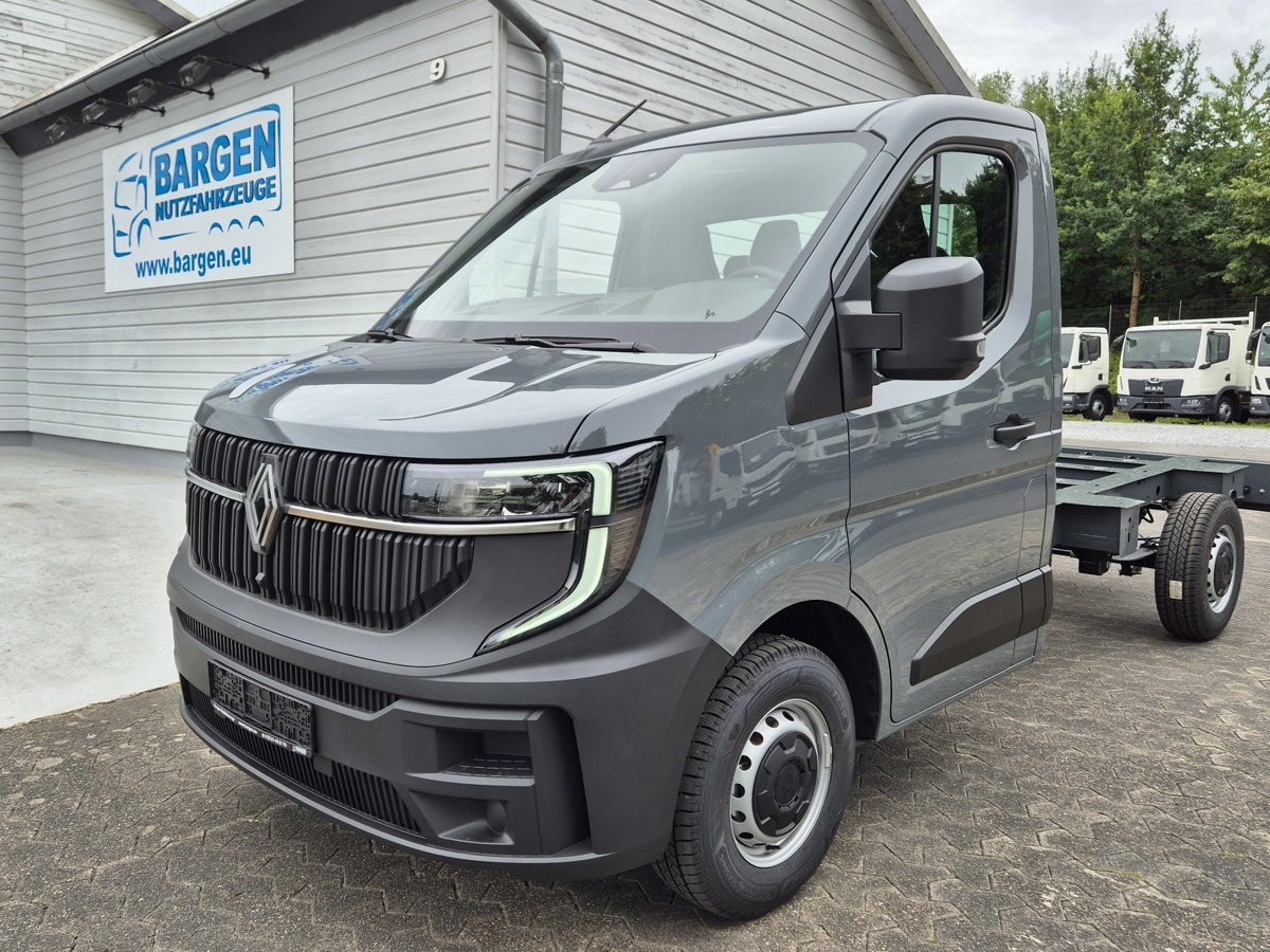 RENAULT Master L2H1 (neues Mod.) Alupritsche m. Kran - Dodávka valník: obrázok 1 RENAULT Master L2H1 (neues Mod.) Alupritsche m. Kran - Dodávka valník: obrázok 1