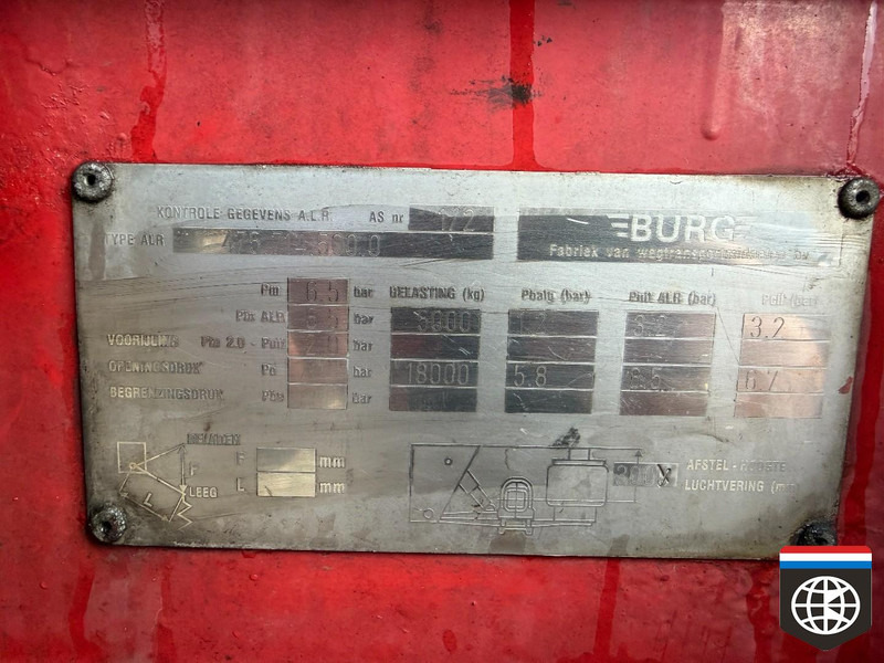 Leasing Burg BPO 12-28 TRNXX TAIL LIFT - ALCOA - STEERING AXLE Burg BPO 12-28 TRNXX TAIL LIFT - ALCOA - STEERING AXLE: obrázok 17