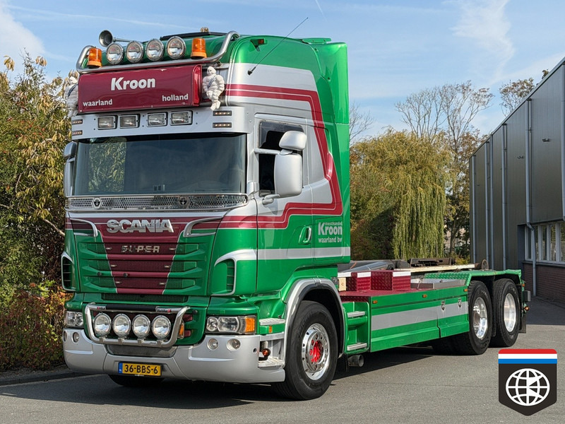 Scania R620 25 T HOOKLIFT / HOLLAND TRUCK / HOOK-CRANE HYDRAULIC - Hákový nosič kontajnerov: obrázok 1 Scania R620 25 T HOOKLIFT / HOLLAND TRUCK / HOOK-CRANE HYDRAULIC - Hákový nosič kontajnerov: obrázok 1