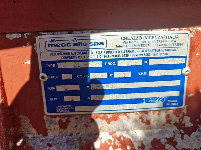Iveco 8060 - Elektrický generátor: obrázok 5 Iveco 8060 - Elektrický generátor: obrázok 5