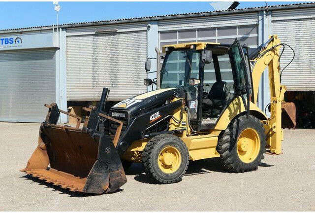 Caterpillar 422 4x4, Mehrzweckgerät, Palettengabel, Schaufel - Rýpadlo-nakladač: obrázok 5 Caterpillar 422 4x4, Mehrzweckgerät, Palettengabel, Schaufel - Rýpadlo-nakladač: obrázok 5