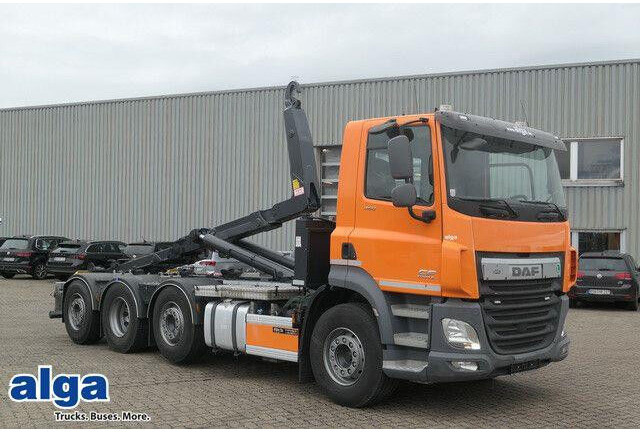 DAF CF 460 8x2, HLK 20 64.30, Lenk-Lift, Klima - Hákový nosič kontajnerov: obrázok 1 DAF CF 460 8x2, HLK 20 64.30, Lenk-Lift, Klima - Hákový nosič kontajnerov: obrázok 1