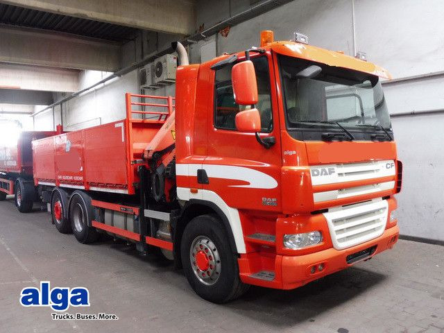 DAF CF 85.460 6x2, Kran Palfinger PK 18002 EH, Funk - Sklápač, Auto s hydraulickou rukou: obrázok 1 DAF CF 85.460 6x2, Kran Palfinger PK 18002 EH, Funk - Sklápač, Auto s hydraulickou rukou: obrázok 1