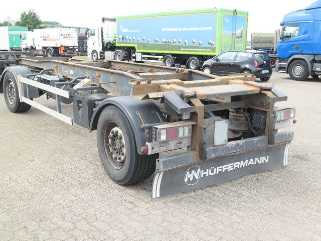 Hüffermann HSA 18.70, Container, Schlitten, SAF, Luftfed. Hüffermann HSA 18.70, Container, Schlitten, SAF, Luftfed. - Hákový/ Ramenový nosič přívěs: obrázok 2 Hüffermann HSA 18.70, Container, Schlitten, SAF, Luftfed. Hüffermann HSA 18.70, Container, Schlitten, SAF, Luftfed. - Hákový/ Ramenový nosič přívěs: obrázok 2